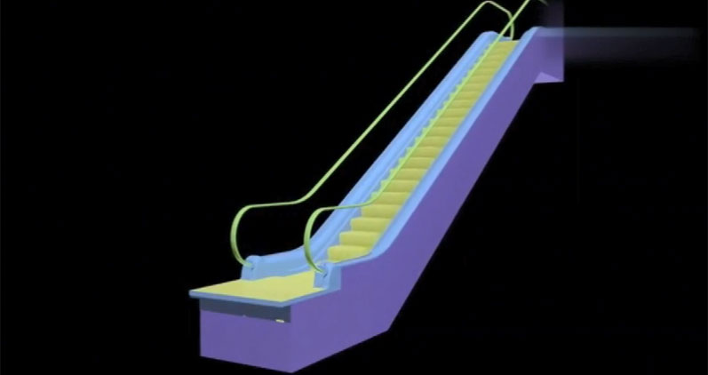 Эскалатор демо видео